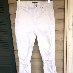 Abercrombie & fitch Simone high rise ankle jeans